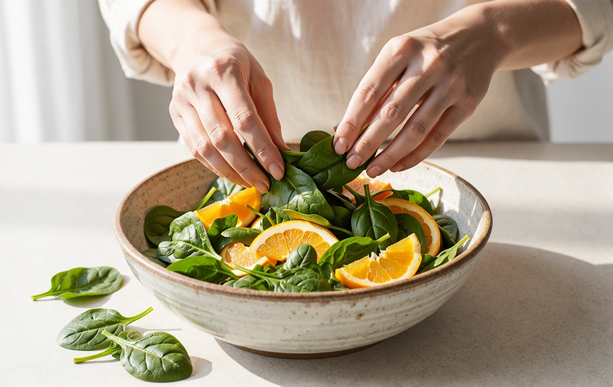 Preparación de alimentos saludables
